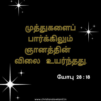 The Price Of Wisdom, Bible Verses In Tamil Today, christian slave Tamil,