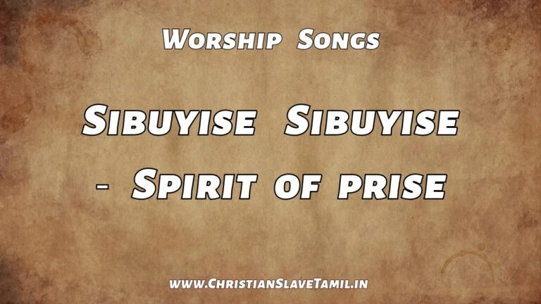 Sibuyise Sibuyise - Spirit Of Prise - English Gospel Songs 3 Sibuyise Sibuyise, spirit of prise song,