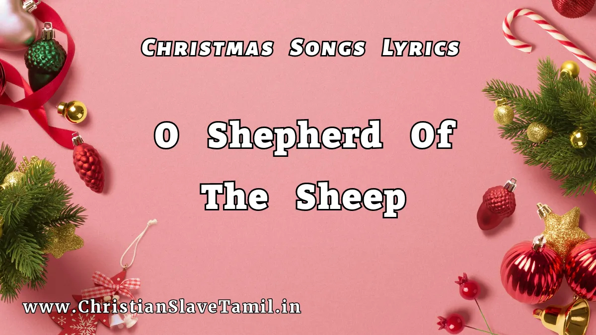 O Shepherd Of The Sheep Song - Christmas Songs 70 7 O Shepherd Of The Sheep,
