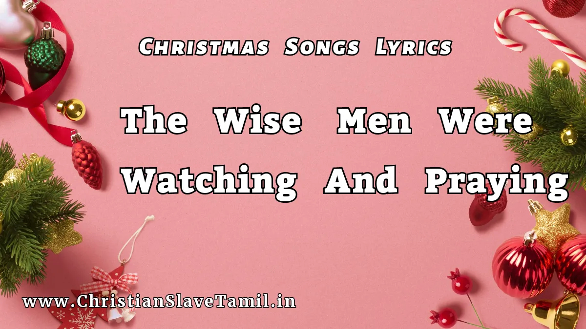 The Wise Men Were Watching,