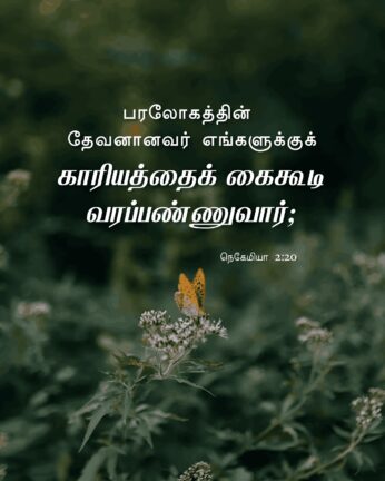 Nehemiah 2 20 Bible Verse Download - நெகேமியா 2 : 20 2 Nehemiah 2 20 Bible Verse, christian Slave Tamil, Tamil Bible Verse,