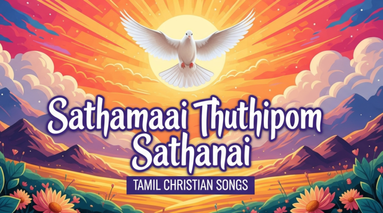 Sathamaai Thuthipom Sathanai - சத்தமாய் துதிப்போம் 6 Sathamaai Thuthipom Sathanai,