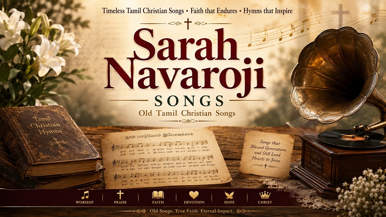 Sarah Navaroji Songs Old Tamil Christian Songs,